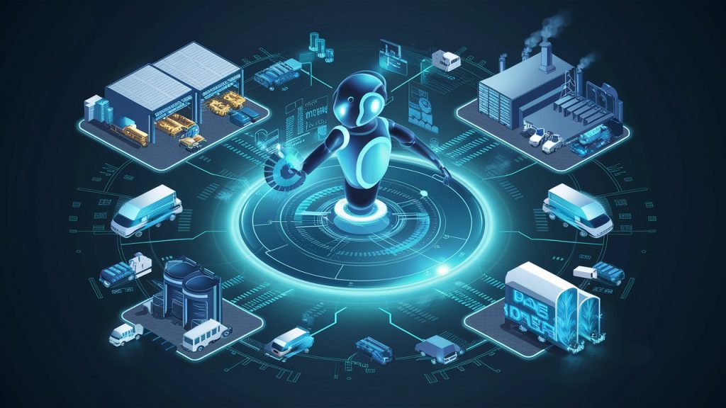 ‫تاثیر کاربردی هوش مصنوعی در راستای پیاده سازی زنجیره تامین چابک